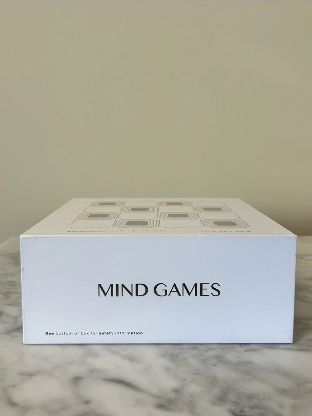 MIND GAMES • Luxury Candle Set with Carousel